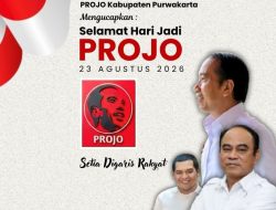 12 Tahun PROJO: Setia pada Perjuangan, Teguh dalam Prinsip, Mengawal Indonesia Maju