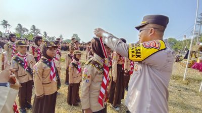 Kapolsek Campaka Buka Jambore Pramuka ke-65, Bentuk Generasi Muda yang Berkarakter, Disiplin dan Bertanggungjawab 