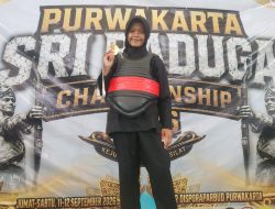 Roelia Aulia Sapoetri Raih Medali Emas, Harumkan Nama Purwakarta di Sribaduga Championship 2026